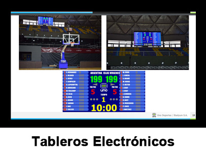 TABLEROS ELECTRÓNICOS