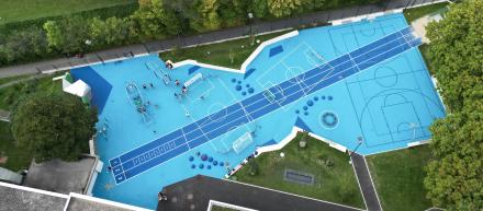 Blue square Balzers_2025 IOC IAKS architecture prize_(c)planungsbüro wegmüller ag_4000