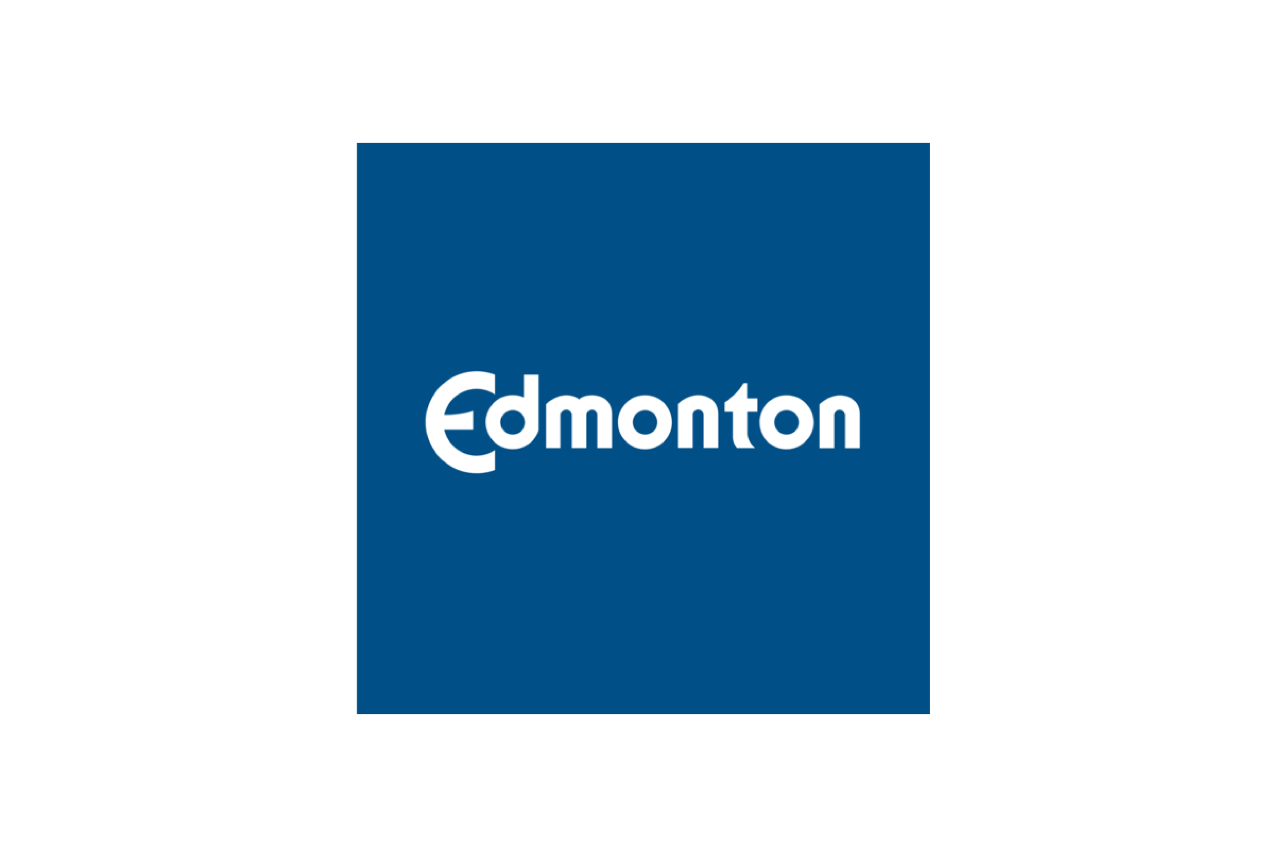 City of Edmonton Logo Blue