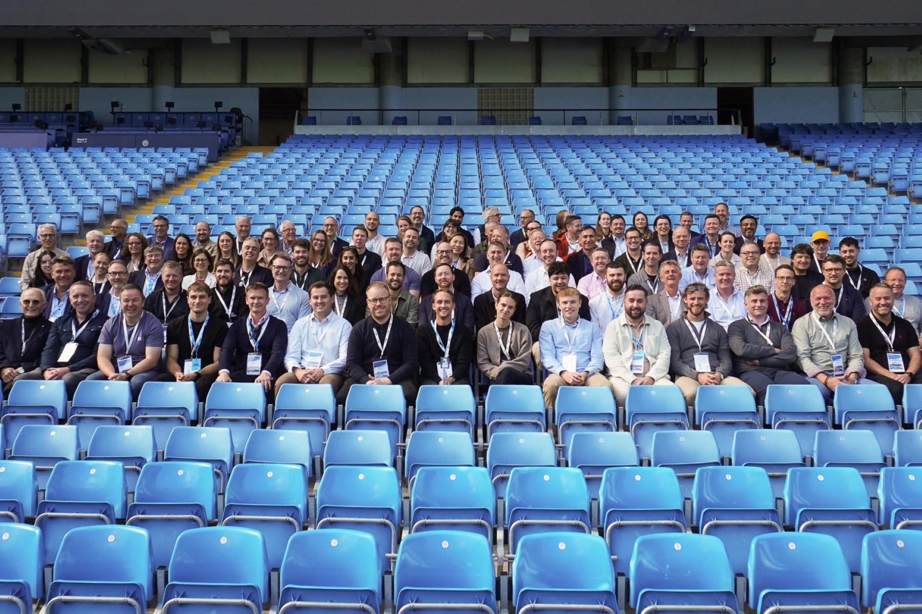 Manchester Sport City Group Picture