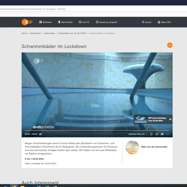 Lockdown, Schwimmbäder, Corona, IAKS, Bäderallianz