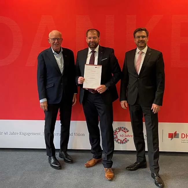 Honorarprofessur, Christian, Kuhn, IAKS Deutschland, DHBW Ravensburg
