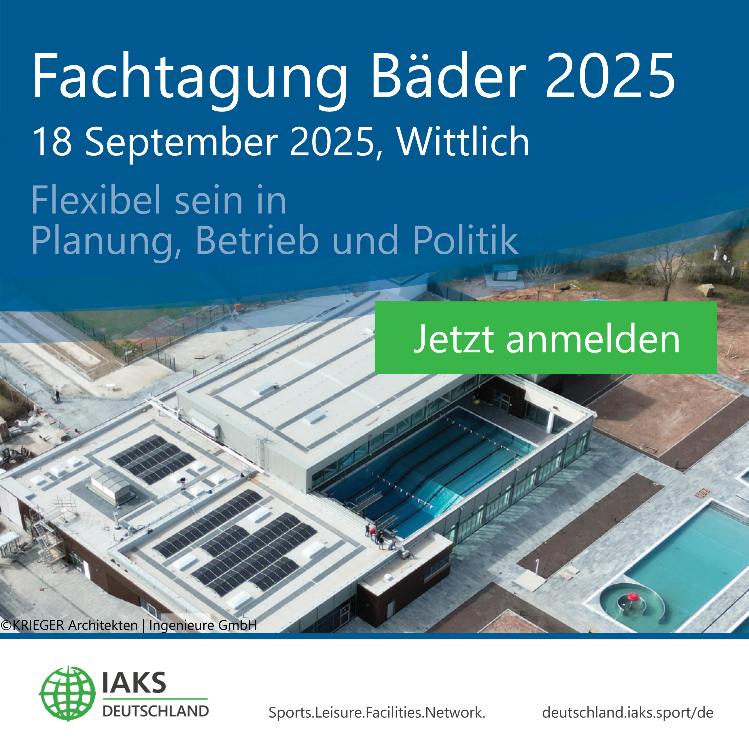 Fachtagung Bäder IAKS Deutschland 2025