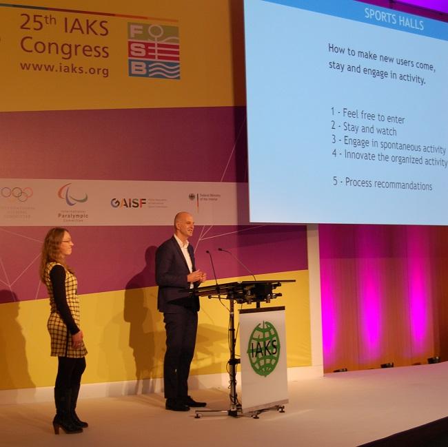 2017 IAKS congress - Keinicke and Overgaard presenting