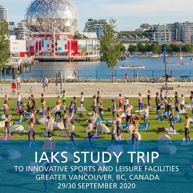 2020 IAKS Study Trip Vancouver September title 650