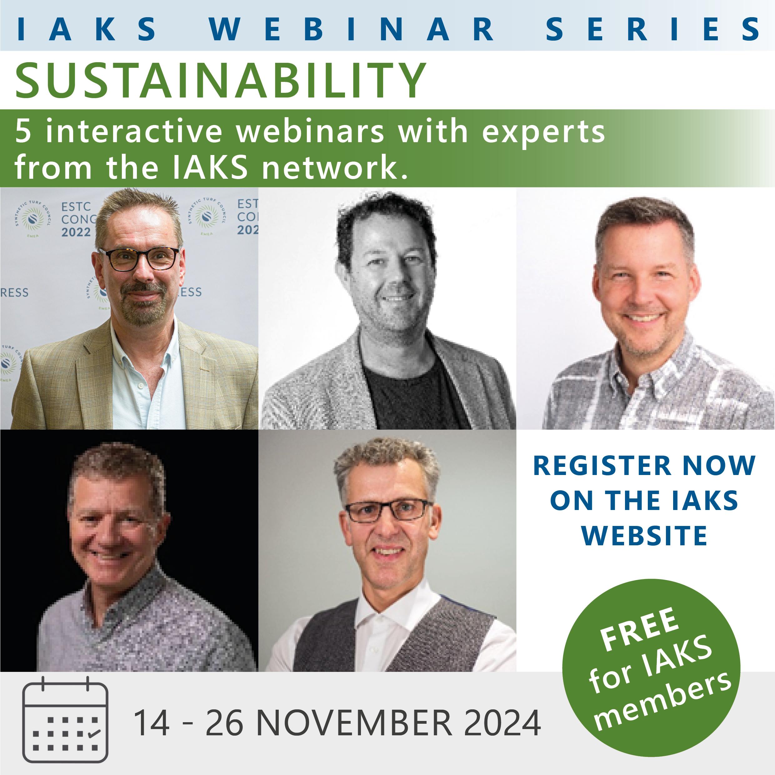 Sustainability - 14-26 November