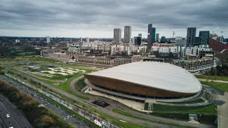 Le Valley Velo Park Outside