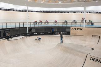 Velodrome Stephane Groleau Interior View