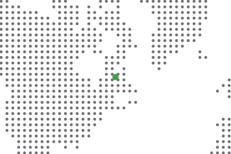 Map indicating IAKS Region