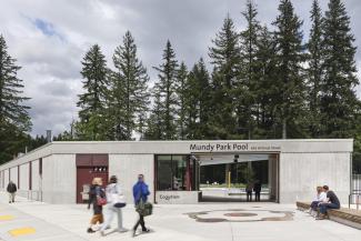 Mundy Park Pool in Coquitlam