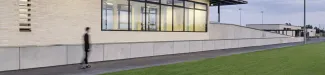 Header Kirchberg Wagram Sportzentrum Tribüne Dach