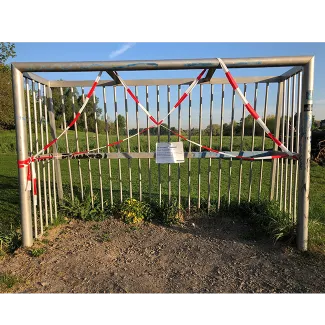 bolzplatz geschlossen