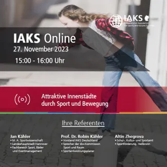 Attraktive Innenstädte durch Sport und Bewegung