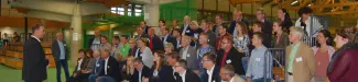 Paderborn_delegates sitting on stand.JPG