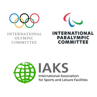 IOC IPC IAKS three logos
