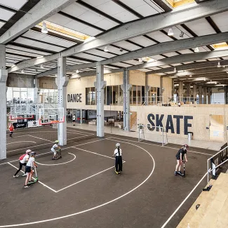 Streetmekka street sports and cultural centre in Viborg by Effekt