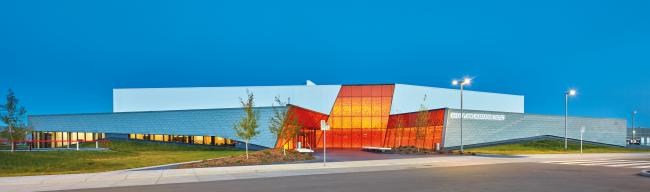 Great Plains Recreation Facility for ice sport in Calgary by MJMA