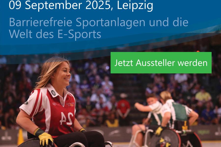 Barrierefreie Sportanlagen und E-Sports Indoor Sportanlagen Tagung 2025 