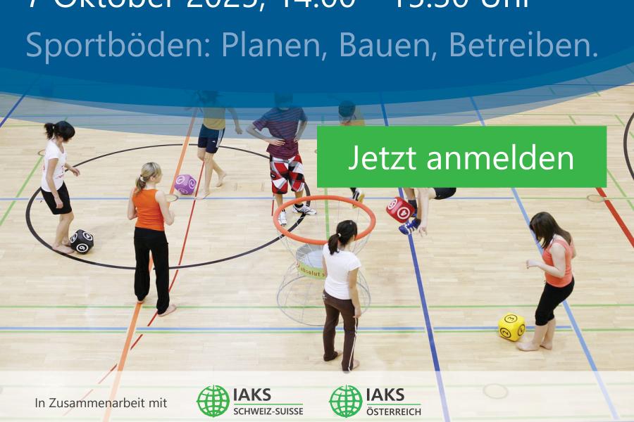 iaks online webinar sportböden