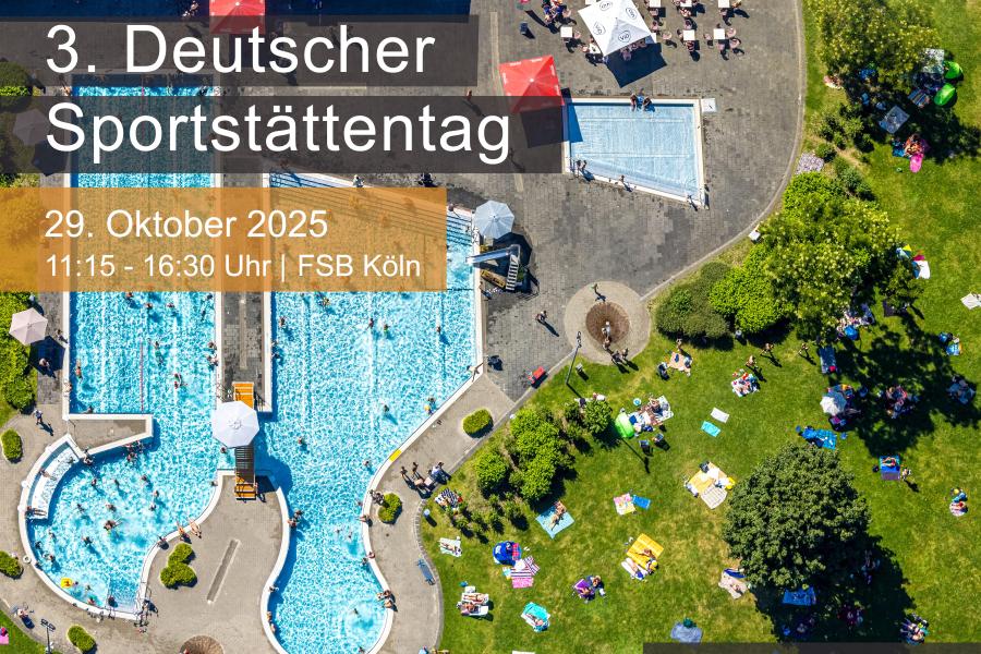 3. deutscher Sportstättentag Teaser 29.10.2025 Köln