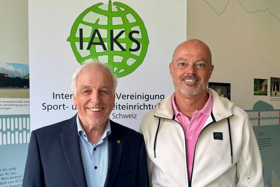 Roger Gut & Roger Schmid, IAKS Switzerland