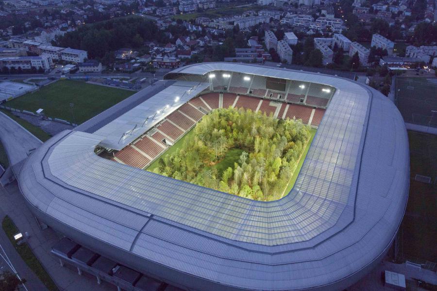For Forest Stadium Klagenfurt Austria Soccer