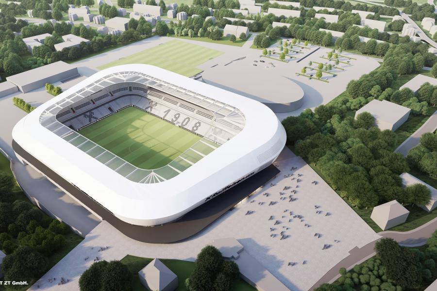 Fußball Stadion LASK, Architekt: Raumkunst, Wien