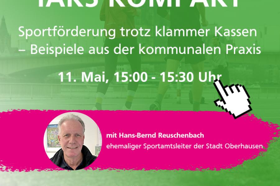 IAKS Kompakt, Sportstätten, Online-Seminar, IAKS Deutschland