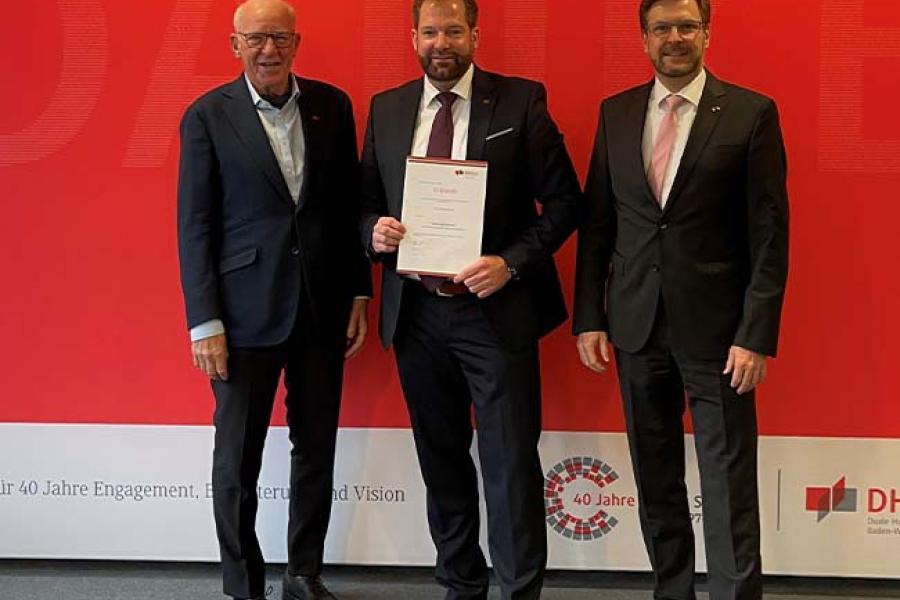 Honorarprofessur, Christian, Kuhn, IAKS Deutschland, DHBW Ravensburg