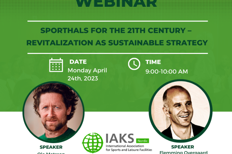 Webinar IAKS Nordic april 2023