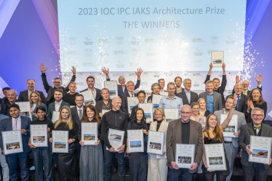 IOC IPC IAKS Architecture Prize 2023_credit Koelnmesse Uwe Weiser (33) square