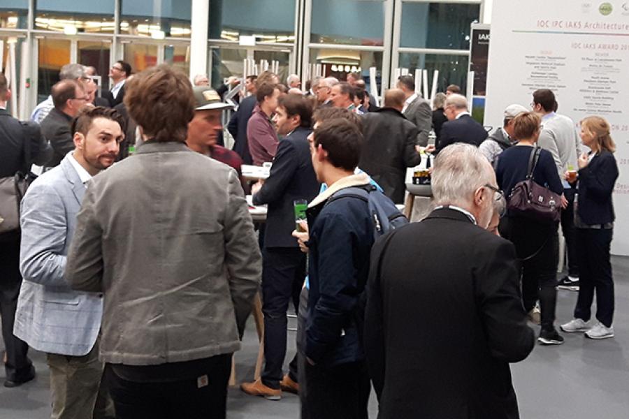 IAKS booth and networking at FSB 2017 (6) 650px