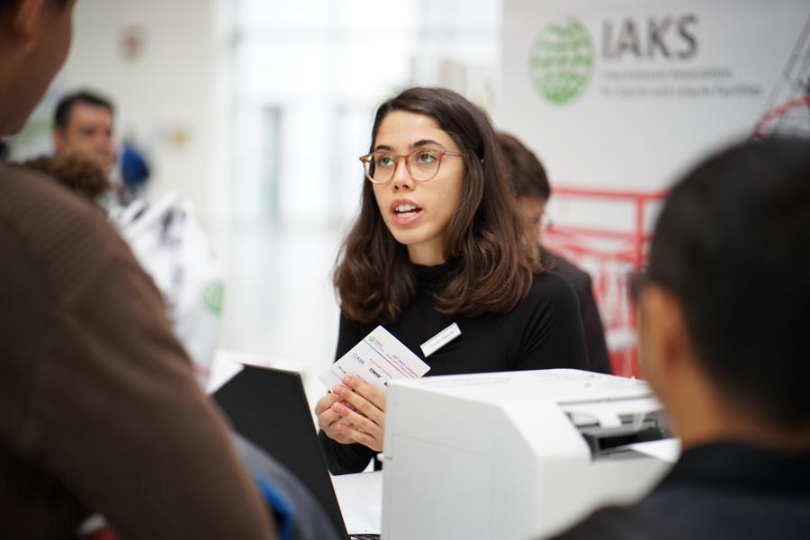 IAKS Congress 2019_at the counter.JPG