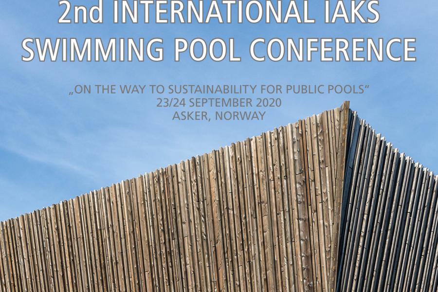 IAKS swimming pool seminar 2020 programme cover for preview