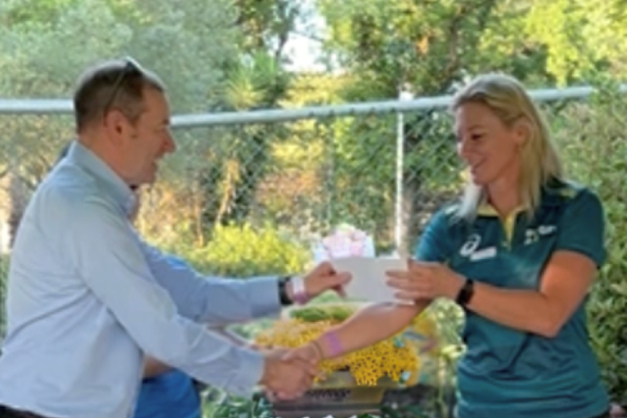 2024 IAKS ANZ christmas party_handing over of cheque.png