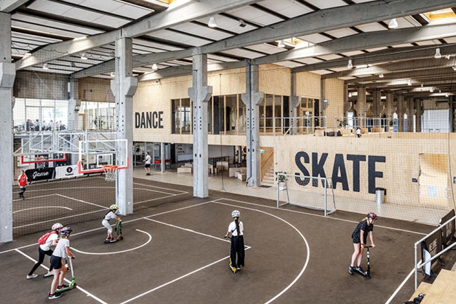 Streetmekka street sports and cultural centre in Viborg by Effekt