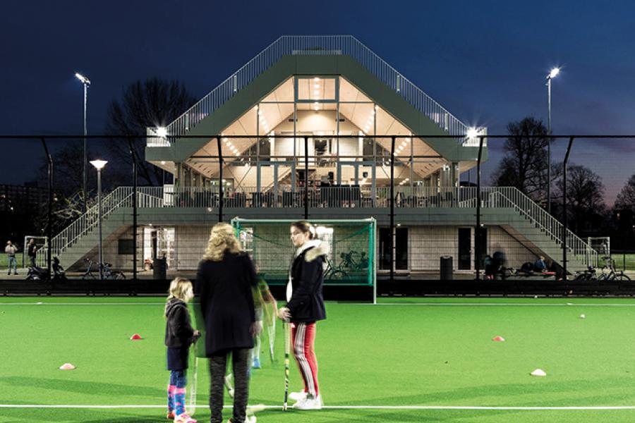 Varkenoord ClubHouse in Rotterdam by NL Architects