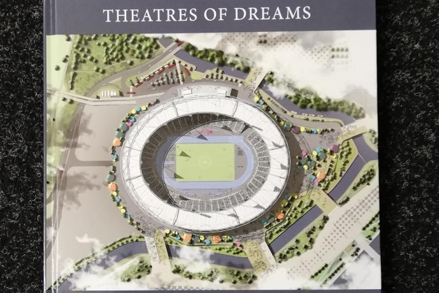 book cover_Olympic Stadia Theatres of Dreams
