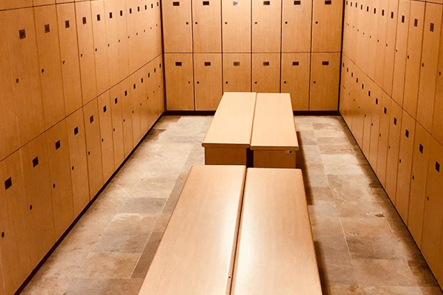 locker room