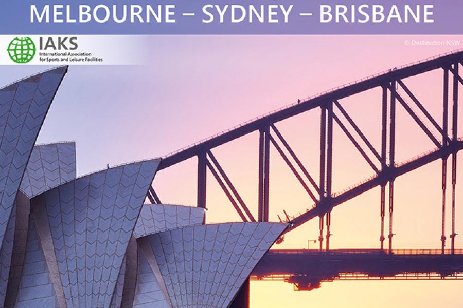 2024 IAKS Study Trip Australia Flyer Cover