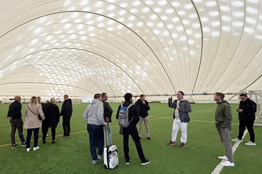 Jätkäsaari football dome