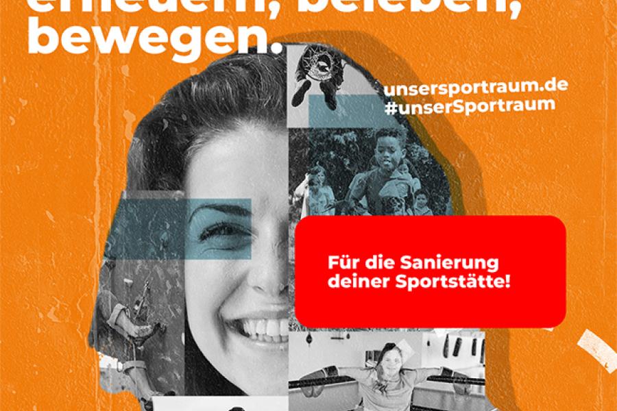 unser sportraum aktion keyvisual