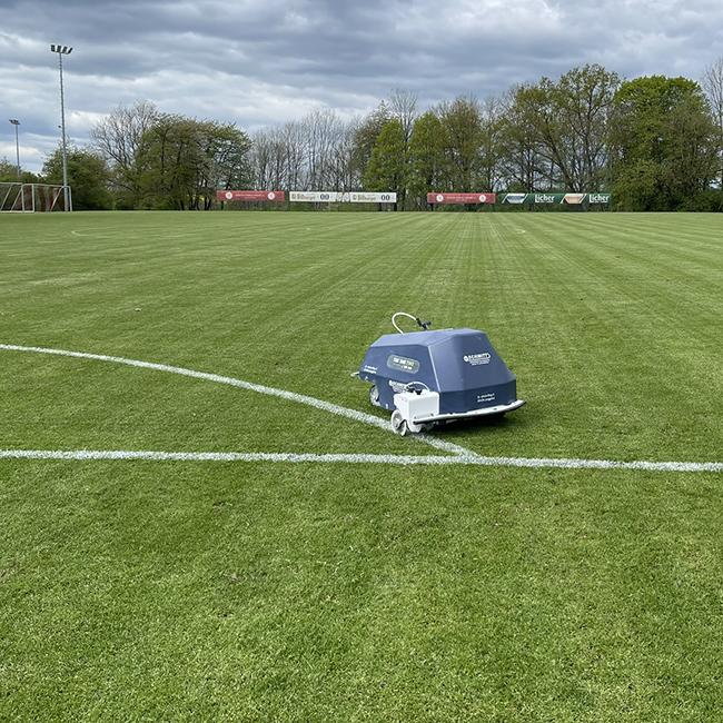 INTERGREEN Markier-Roboter im Einsatz